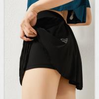 Shorts Deportivos Para Mujer 2 En 1 Running Quick Dry Elasticidad Shorts De Yoga Doble Capa Con Bolsillo Para Entrenamiento Fitness - details 10