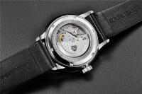 Reloj Mecánico PAGANI DESIGN Para Hombre Resistente Al Agua De Acero Inoxidable Deportivo Y De Moda Con Display Sin Números Corona a Prueba De Agua Y Cierre Push Button Hidden Clasp - details 24