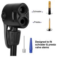 Bomba de fútbol y voleibol de alta presión para inflar balones, portátil, para bicicleta, batería de coche, multifuncional. - details 7