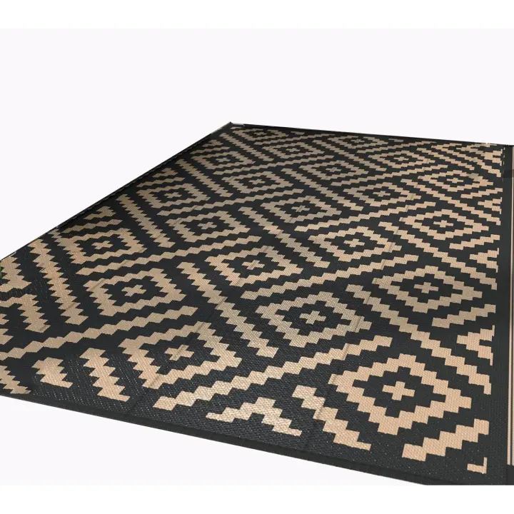 Alfombra para exteriores impermeable, exterior, geométrica para vehículos recreativos(40*60cm) - 1