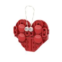 Bloques De Construcción De Navidad Con Colgante De Árbol De Navidad Y Personajes Como Santa Claus Yegua De Navidad Y Muñeco De Nieve Decoración De Ambiente De Navidad Sin Batería Para Adultos - details 3