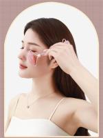 Masajeador De Rostro Y Cuello Con Rodillos De ABS Doble Final Para Desbloquear Y Relajar Como Jade No Rose Crystal - details 1