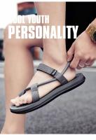 Sandalias Veraniegas Versátiles Transpirables Para Hombres Con Suela Deportiva Y Resistente Ideal Para Playa Y Conducción - details 11