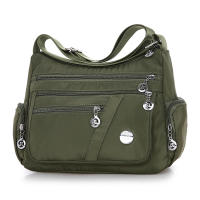 Bolso De Hombro Impermeable Oxford Para Mujer Bolso Cruzado Multifuncional Bolsa De Mano Grande Capacidad Mensajero Casual - details 9