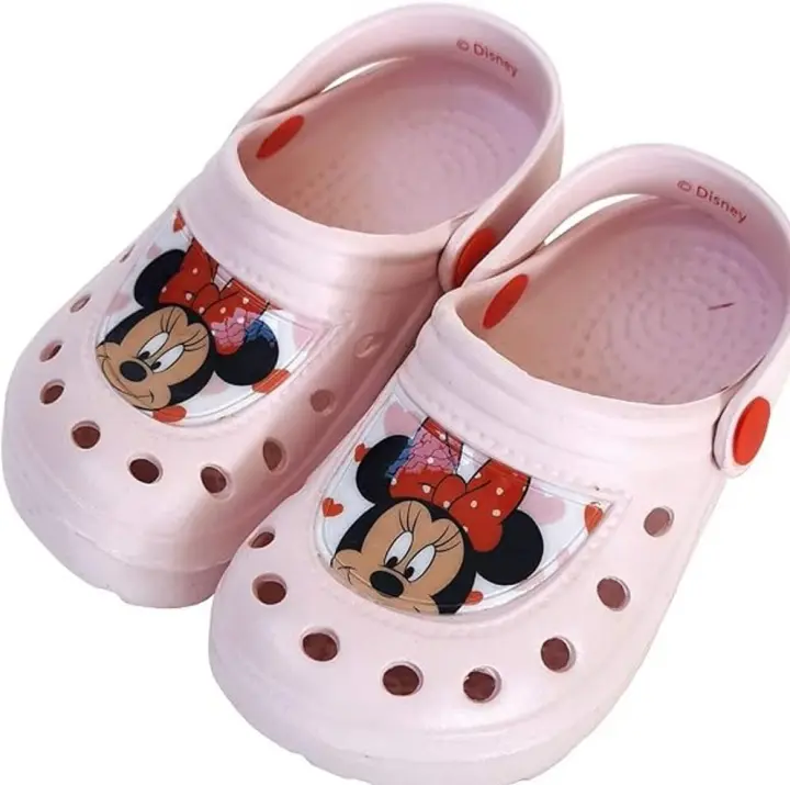 Zuecos Minnie Mouse | Zuecos Disney para Niñas | Zuecos Minnie Mouse Disney para Playa o Piscina (Talla 32/33) - 1