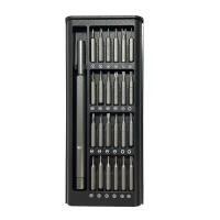 Juego De Destornilladores 24 En 1 De Precisión Con Estuche Móvil Para Reparación De Smart Home PC Y Teléfonos Móviles Material De Acero Cromo Vanadio Magnético - details 5