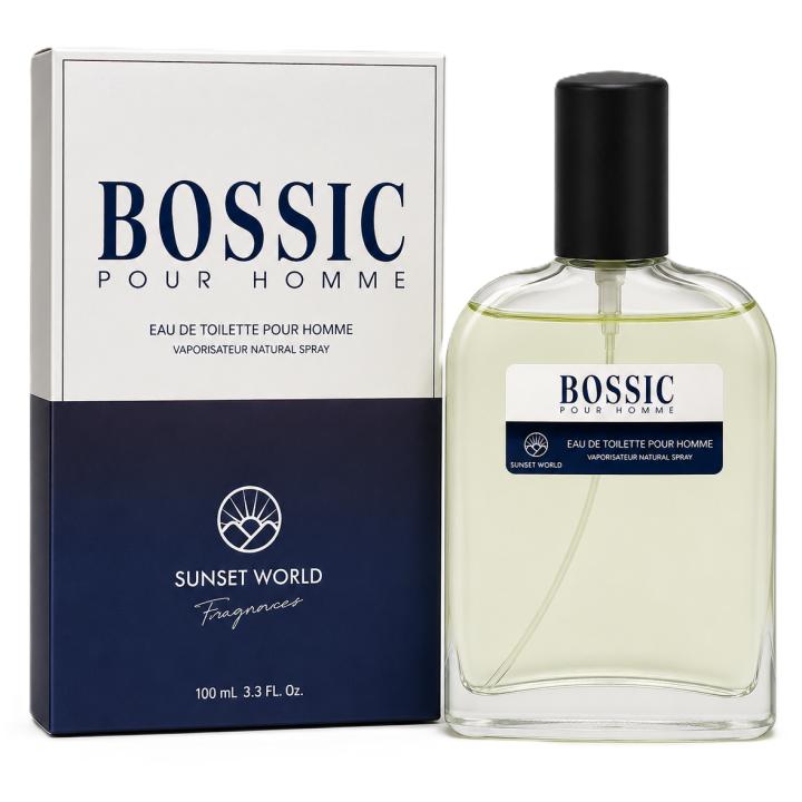 Bossic Pour Homme Eau de Toilette 100ml by Sunset World. Fragancia aromática verde con notas de lavanda, manzana y… — oferta en Miravia