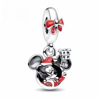 Nuevos Pendientes De Serie De Dibujos Animados Mickey Y Minnie Para Hombres Y Mujeres Joyería Clásica Para Fiestas Regalos De Moda Hechos De Cobre Y Circonita AAAAA - details 13