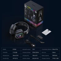 Auricular De Juego ONIKUMA GT806 Tri-Modo Con Microfono Desmontable Para PS4 PC Y Dispositivos Móviles Wireless 2.4GHz Y Dual 5.3 - details 8