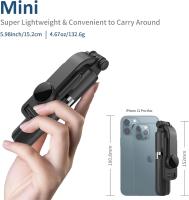 Palo Selfie Trípode, Trípode para Movil, Mini trípode de palo de Selfie para mesa, Mini Extensible 4 en1 Selfie Stick de Aluminio con Mando a Distancia Inalámbrico, Trípode Portátil, Soporte Giratorio de 360° para movil. - details 1
