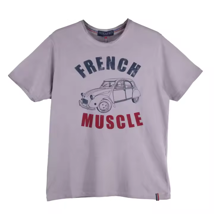 FRENCH KICK - Camiseta MUSCLE SILVER - 1