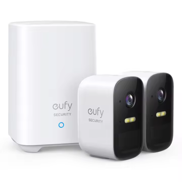 SISTEMA CAMARA DE SEGURIDAD EUFY CAM 2C KIT 2+1 - 1