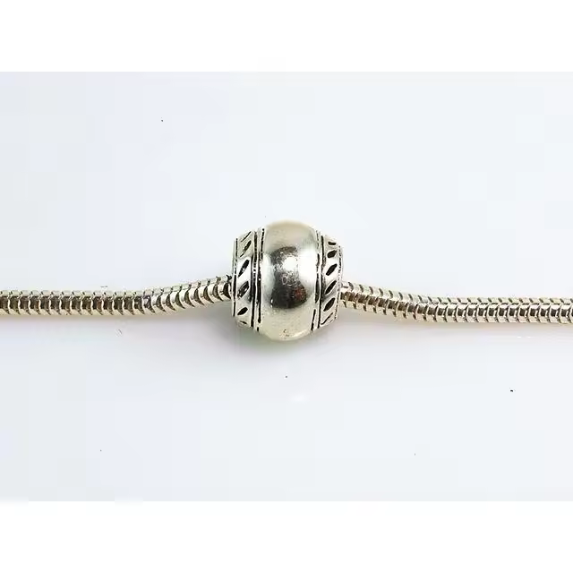 Entrepieza Plata De Ley Con Cenefa - 1