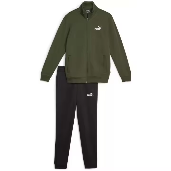 Chandal Fleece marca Puma modelo 585841-31 para hombre en color verde militar - 1