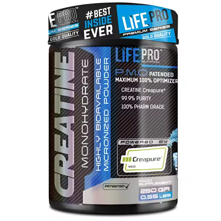 Life Pro Nutrition Creatine Creapure® 250g – Creatina Monohidrato de Alta Pureza  Life Pro - 1