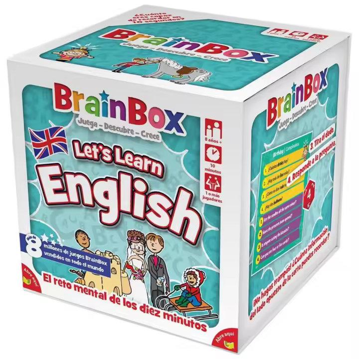 Asmodee - BrainBox Lets Learn English - 1