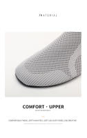 Zapatos De Hombre Casual Transpirables Tenis Slip-on Ligeros Antideslizantes Flexibles Loafers De Verano Para Parejas Comodidad En El Pie - details 0