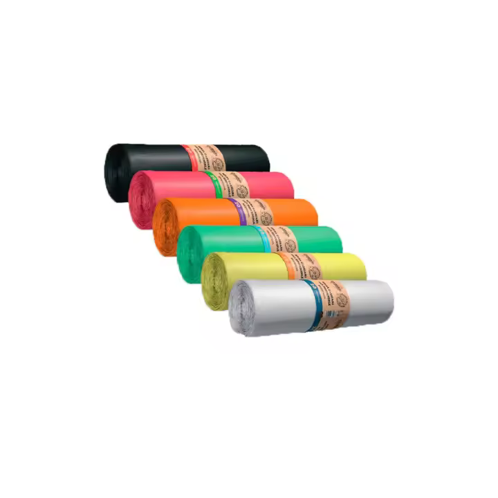 Bolsas de basura Recicladas - Eco Sostenibles (Diferentes colores - 85 x 105 - 20 Uds Pack / 2 Packs) - 1