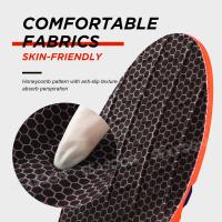 Plantilla de soporte de arco Poron con absorción de impactos para pies planos, almohadilla para zapatos, alivio del dolor de talón, talla 35-48 - details 2