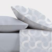 Carpe Diem - Juego de Sábanas Estampada BEND Azul 50% Algodón 144 Hilos - Cama 90 105 135 150 160 180 200 Cm - Juego Completo - details 0