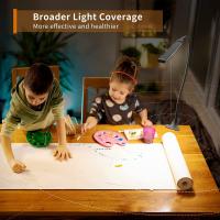 Lámpara De Escritorio LED 10W Con Pinza Luz De Lectura Dimmer De 10 Niveles 3 Modos De Iluminación Flexible Para Estudio USB - details 8