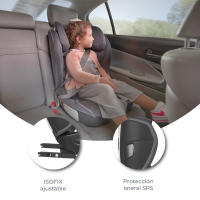 Ms BabyWorld MODENA - Silla coche Isofix Grupo 2/3, I-SIZE R129, Reclinable - Silla coche para bebé y niños, Cinturón, Universal, de 15 a 36 kg ó 100-150 cms - details 3