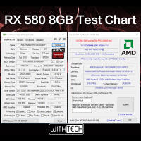 Tarjeta Gráfica Withtech Radeon AMD RX580 8GB GAMING con Alta Frecuencia de Núcleo y Gran Capacidad de Memoria - details 6