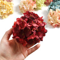 2Pcs Flores De Algodón Hidranegra 10cm Para Decoración De Hogar Bodas Aniversarios DIY Adornos De Corona Accesorios De Matrimonio - details 3