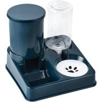 Comedero automático para mascotas, dispensador físico, bebedero automático para gatos, bebedero de acero inoxidable para gatos, dispensador de comida 2 en 1 - details 23