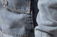 Chaqueta vaquera de terciopelo para hombre, top vaquero lavado de calidad informal, talla europea, otoño e invierno, novedad de 2024 - details 10