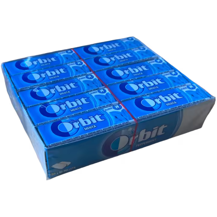 Orbit Chicle sabor Menta Sin Azúcar 30 ud (420g) - 1