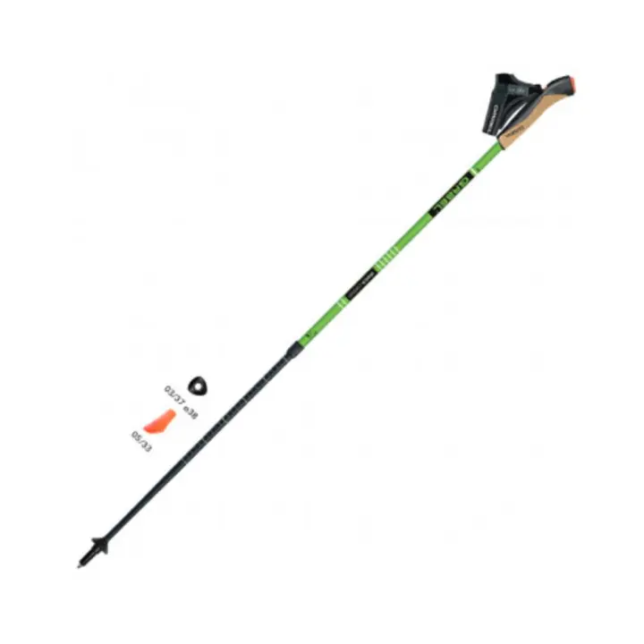 Bastones telescópicos 75-130cm GABEL Strech Lite Carbon para marcha nórdica - 1