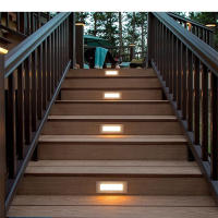 Lámpara De Pared LED Recubierta IP65 5W Impermeable Para Iluminación De Jardín Camino Y Escaleras Aluminio AC110 220V Moderno - details 1