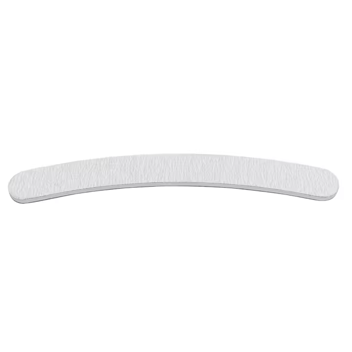 PACK 12 LIMAS CEBRA ACOLCHADA CURVA 175 X 3 MM. (marca: Pollié) - 1