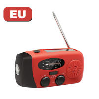 Radio De Emergencia Recargable 2000 mAh Con Luces LED Y Carga USB Solar Radio FM/AM Portátil Para Exteriores Y Viajes - details 17