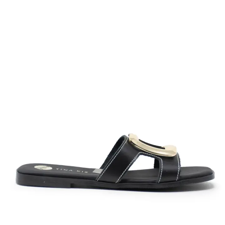 Sandalias planas de Mujer TINA KIZ 5565 NEGRO PALA NEGRO 35145 25V - 1
