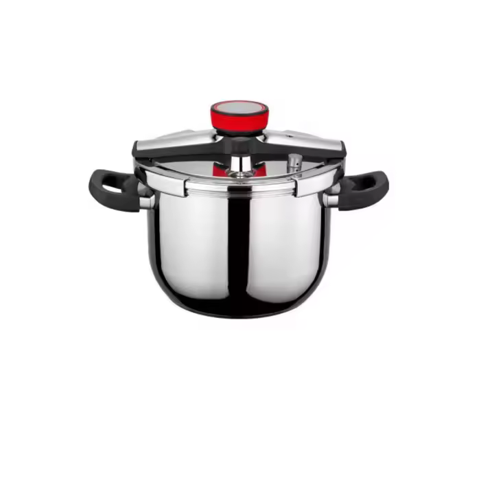 Olla a Presión de Acero Inoxidable – 3L / 4L / 6L / 8L, para Cocina Doméstica y Profesional, Estilo Alemán - 1