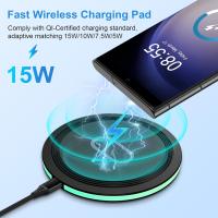 Cargador inalámbrico,15 W para Google Pixel 8/8, cargador de teléfono inalámbrico para Samsung Galaxy S24/S23/,iPhone 15/14, LG - details 0