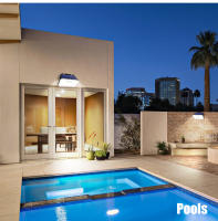 2 Packs De Luces Solares Con Sensor De Movimiento IP65 Impermeables 197 LEDs Para Exteriores 3 Modos Luz Solar Para Pasos Jardín Valla - details 9