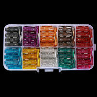 Juego De Fusibles Para Coche 100pcs 50pcs Tamaño Medio Perfil Tipo Fusible De Cuchilla Auto Camión 2-35A Con Caja Clip - details 7