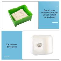 Kit De Molde Para Tofú Hecho a Mano 1pc Máquina De Fabricación De Tofú Plástico Con Telita De Queso Herramienta De Cocina - details 7