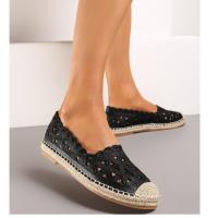 Eva zorteon- Alpargatas caladas con suela plana , marca Tulipano. - details 1