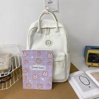 Mochila escolar portátil para adolescentes, bolsa de viaje de negocios, resistente al agua, de nailon, color negro, para mujer - details 2