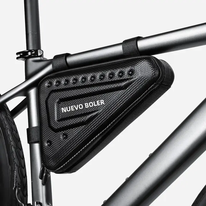 Bolsa De Tubo Impermeable NEWBOLER EVA 2.5L Para Ciclismo MTB Y Carretera Bolsa Triangular De Marco Frontal Para Reparación De Herramientas - 1