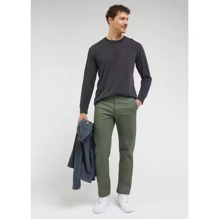 Pantalon Lee Verde - Pantalon estilo Chino - Regular mode - 112342928 - 1