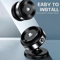 Soporte De Teléfono Magnético Para Coche Con Lectura GPS Y Carga Inalámbrica 360° Giratorio Compatible Con iPhone 15 14 13 Huawei Bracket De Vidrio Para Tablero - details 2