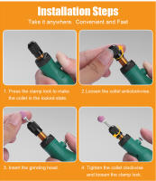 Herramienta Rotativa Sin Cable USB 3 Velocidades Mini Taladro Dremel Set De Accesorios Para Grabado Y Carpintería DIY - details 14