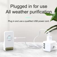 Purificador de Aire Inteligente con Ozone - Alta Potencia, Seguro y Eficiente con Múltiples Modos, Alimentado por USB, Sin Mantenimiento Necesario - Perfecto para Baños, Cocinas, Hogares de Mascotas y Más - details 6