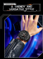 Reloj De Pulsera Deportivo Para Hombre SANDA De Lujo Acero Inoxidable Tiempo Dual Pantalla LED Luminosa Resistente Al Agua Con Alarmas Y Calendario - details 10