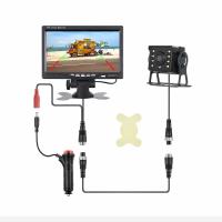 Monitor De Cámara Trasera Para Coche 7 Pulgadas HD Para Camiones Y Remolques 24V Pantalla De Visualización Fácil Instalación - details 4